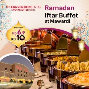 Ramadan Iftar Buffet at Mawardi -The convention Center & Royal Suites Hotel Kuwait