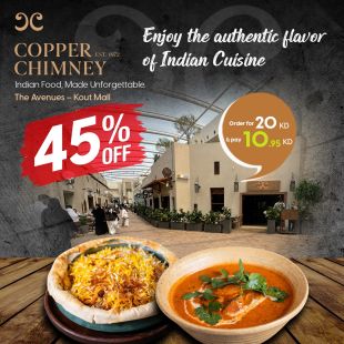 Enjoy a Rich Indian Dining Experience from Copper Chimney