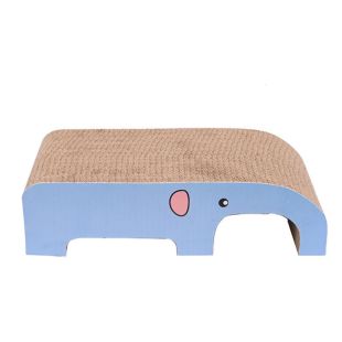 لوحة خدش من الورق المموج للقطط 41 × 21 × 11 سم