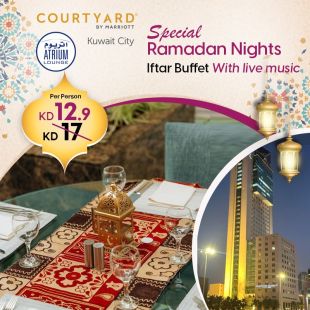 Enjoy Rich Ramadan Iftar Buffet at Courtyard by Marriott Kuwait