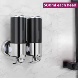 Manual Wall-Mounted Liquid Soap Dispenser - 500ml