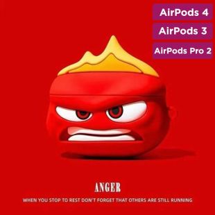 غطاء حماية بتصميم Red Demon لسماعات AirPods