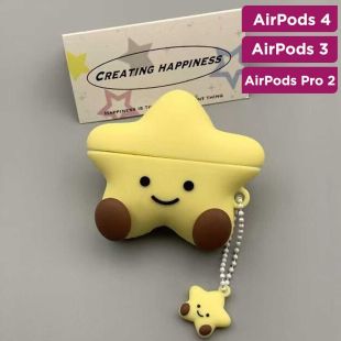 غطاء حماية بتصميم Star لسماعات AirPods