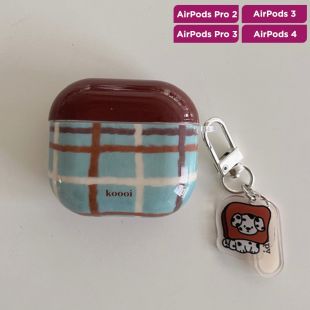 Protective Case with Elegant Pendant for AirPods