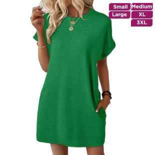 Loose Pocket Casual Dress for Women