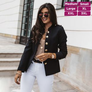 Slim Short Blazer Long Sleeve for Women