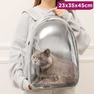 Transparent Pet Backpack 23 x 35 x 45cm