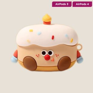 غطاء حماية بتصميم Cake لسماعات AirPods