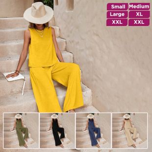 European Design Casual Two-Piece Summer Set For Women