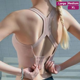 Wireless Sports Support Bra for Women