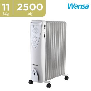 دفاية زيت 2500 واط  11 ريشة من Wansa