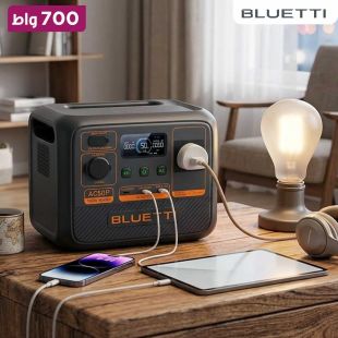 محطة طاقة متنقلة AC50P بقوة 700 واط من Bluetti