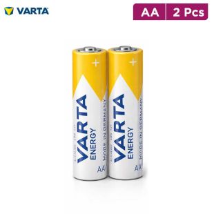 Pack of 2 Pcs Batteries AA Energy by VARTA
