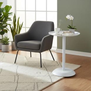 طاولة جانبية دائرية توليب 38 × 55 سم