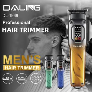 Daling Professional Men's Hair Clipper and Trimmer with Digital Display - Assorted Color