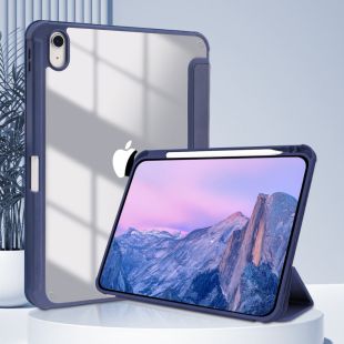 Foldable Acrylic Protective Case with Pen Slot for iPad
