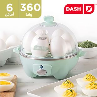 جهاز سلق البيض السريع 360 واط 6 حبات من Dash 