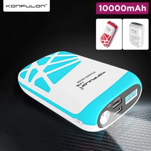 10000mAh Power Bank with 2 USB Ports