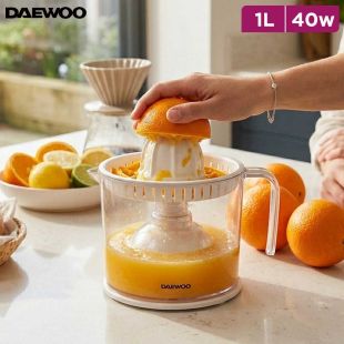 Daewoo 40W Electric Citrus Juicer 1L