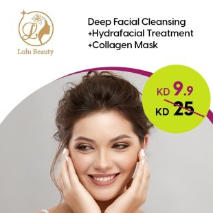 Deep skin cleansing + HydraFacial + Collagen mask from Lulu Beauty