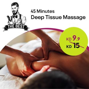 60-Minute Deep Tissue Massage at The Best Men's Salon