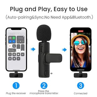 ميكروفون لاسلكي لهواتف iPhone من Lavalier