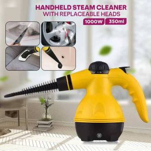 Handheld Steam Cleaner with Replaceable Heads 350ml