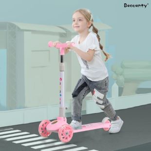 3 Wheel Folding Scooter for Kids with LED Light