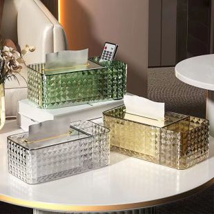 Desktop Square Tissue Box Cover