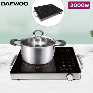 2000W Single Infrared Cooker by Daewoo