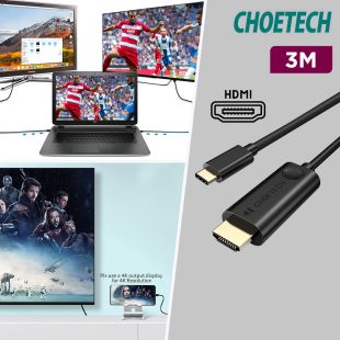 Choetech USB-C to HDMI Cable 3m