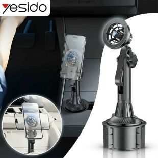Yesido Magnetic Car Cup Holder Mount Phone Bracket