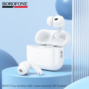 ANC TWS Wireless Earbuds with Siri Support 300mAh by BOROFONE