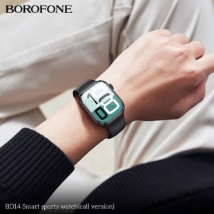 ساعة ذكية بشاشة 1.83 بوصة ودعم المكالمات من BOROFONE