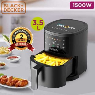 Digital Air Fryer 3.5L 1500W by Black + Decker