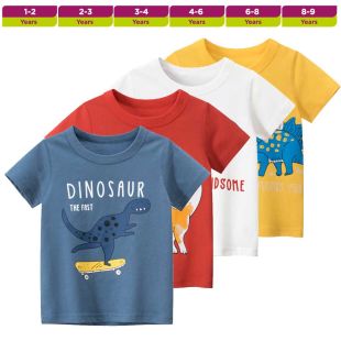 Dinosaur Design T-Shirt for Boys