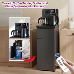 Tea and Coffee Serving Station and Water Dispenser with Remote 1350W