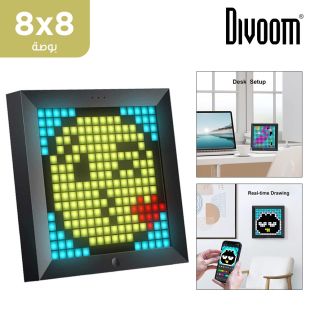 divoom_bluetooth_pixel_photo_frame_with_rgb_light_gaming_digital_alarm_clock_black_6_