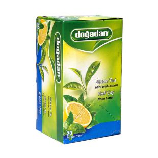 Dogadan - Flavoured Green Tea With Mint and Lemon 20 x 34g