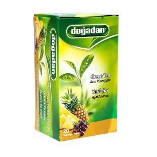 Dogadan - Flavoured Green Tea With Acai and Pineapple 20 x 34g