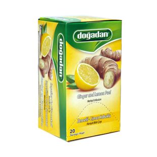 Dogadan - Flavoured Herbal Infusion With Ginger and Lemon peel 20 x 39g