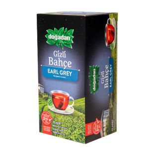 دوجادان - أكياس شاي أسود بنكهة البرغموت من الحديقة السرية - ٢٥ كيسًا