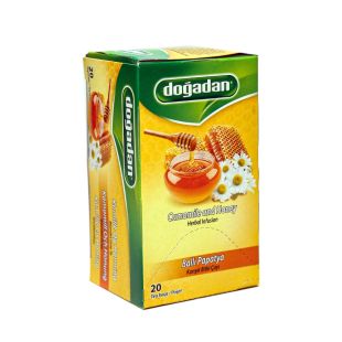 دوجادان - مشروب عشبي بنكهة البابونج والعسل - ٢٠ كيسًا