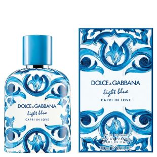 عطر Light Blue Capri In Love للرجال 100 مل EDP من Dolce and Gabbana