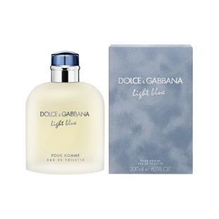 عطر Light Blue Pour Homme للرجال 200 مل EDT من Dolce and Gabbana