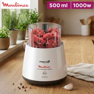 Electric Chopper 0.5L 1000W by Moulinex