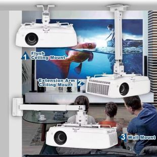 Adjustable Projector Ceiling & Wall Mount Stand by SMQ