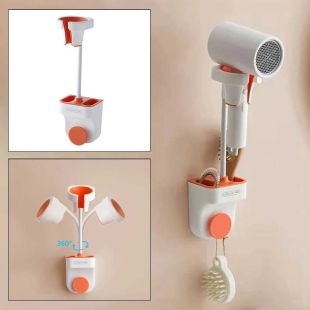 Hair Dryer Rack Wall Mounted -Assorted Color