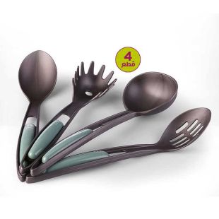 طقم أدوات المائدة Max Plast - أخضر