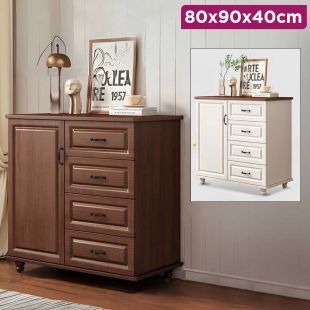 Cabinet with 1 Door 4 Drwer